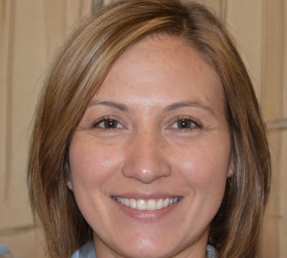 Professional woman smiling, representing program graduate